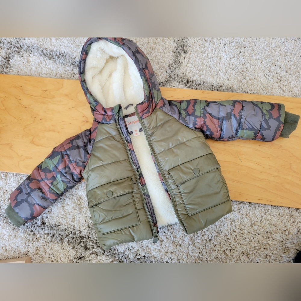 winter coat 12M Cat & Jack